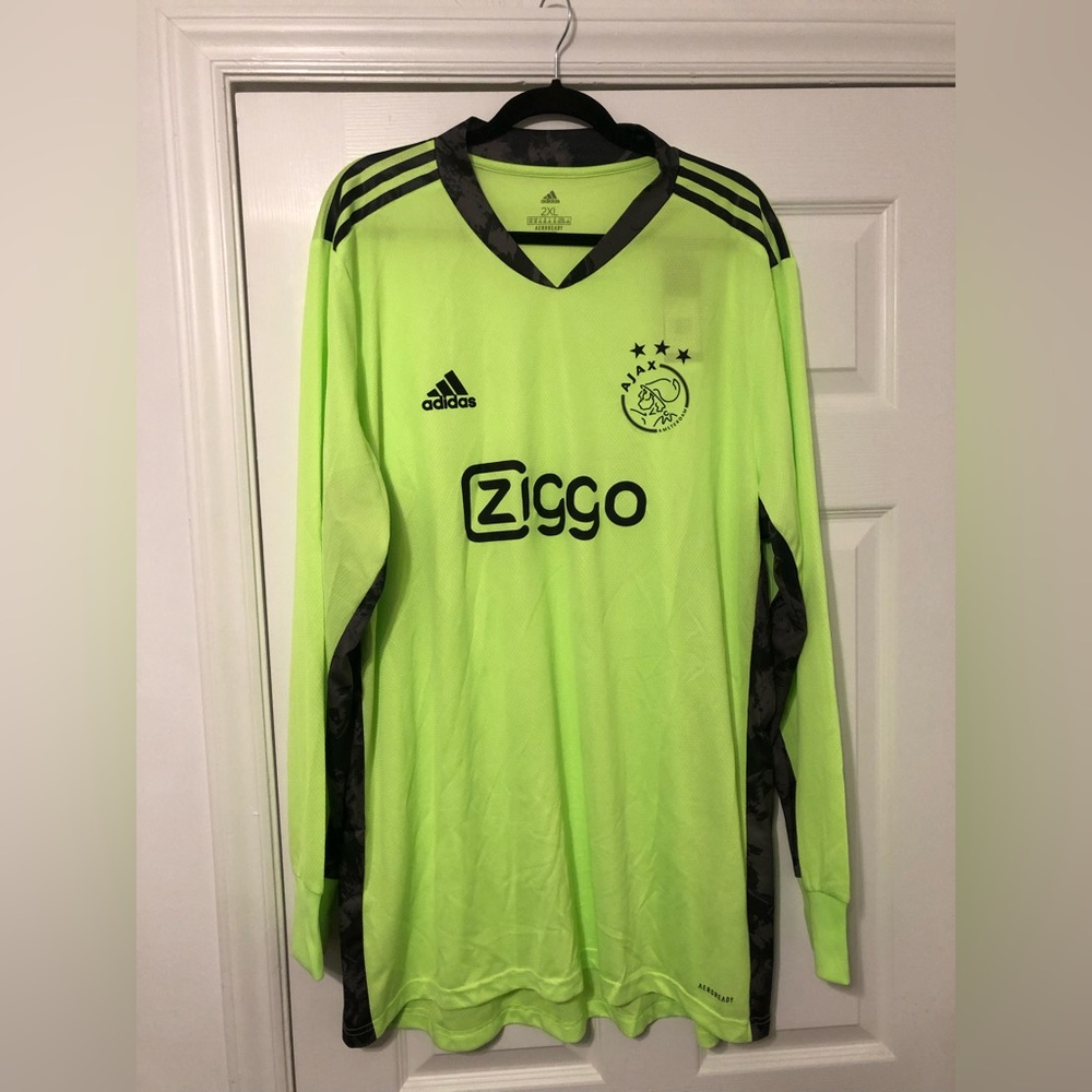 Adidas Ajax GK jersey. 2XL. NWT.